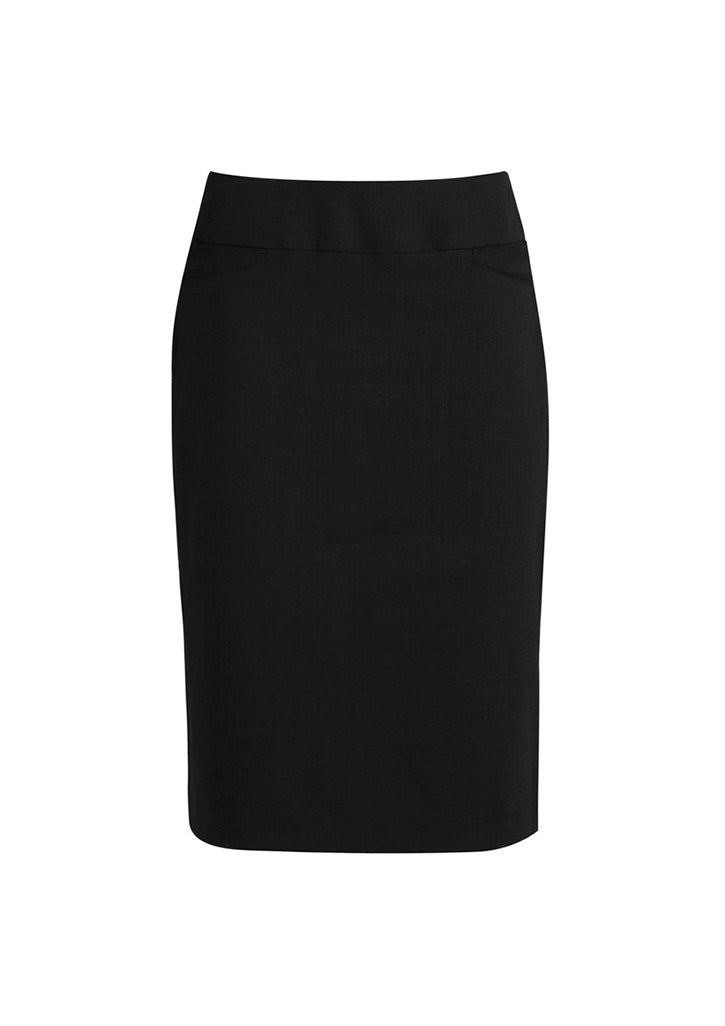 Womens Classic Knee Length Skirt - back