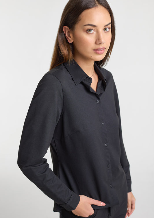 Womens Venture Long Sleeve Shirt - back