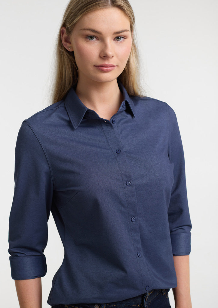 Womens Venture Long Sleeve Shirt - back