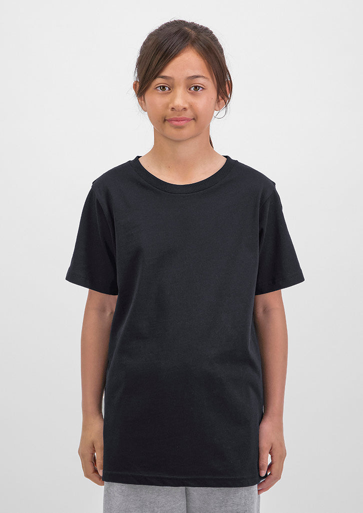 Basis Kids Short Sleeve Tee - Black