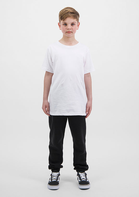 Basis Kids Track Pant - Black