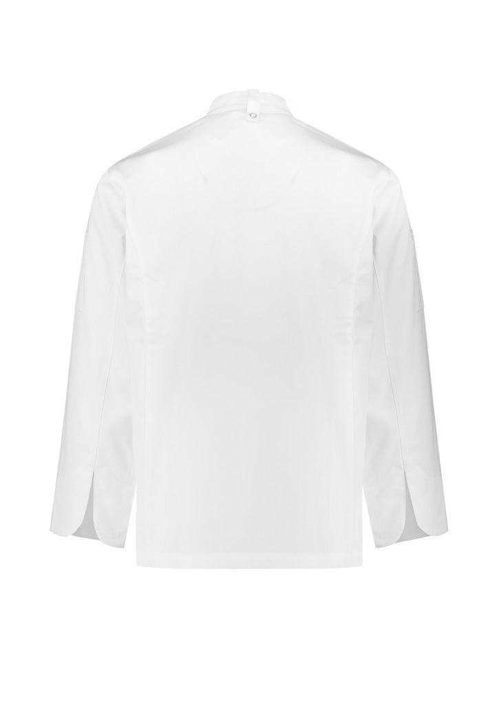Mens Al Dente Long Sleeve Chef Jacket - back