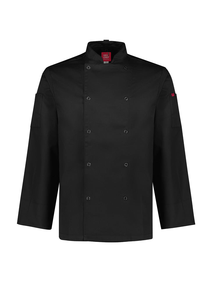 Mens Zest Long Sleeve Jacket - back