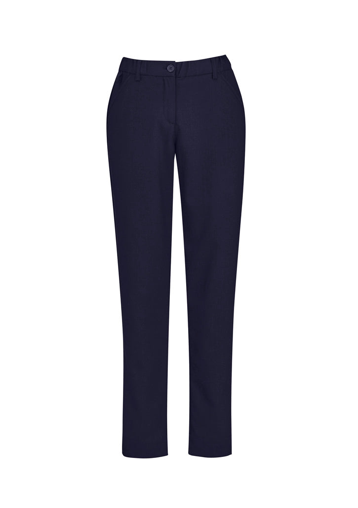 Womens Comfort Waist Slim Leg Pant - back
