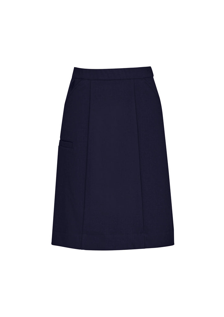 Womens Comfort Waist Cargo Skirt - Navy