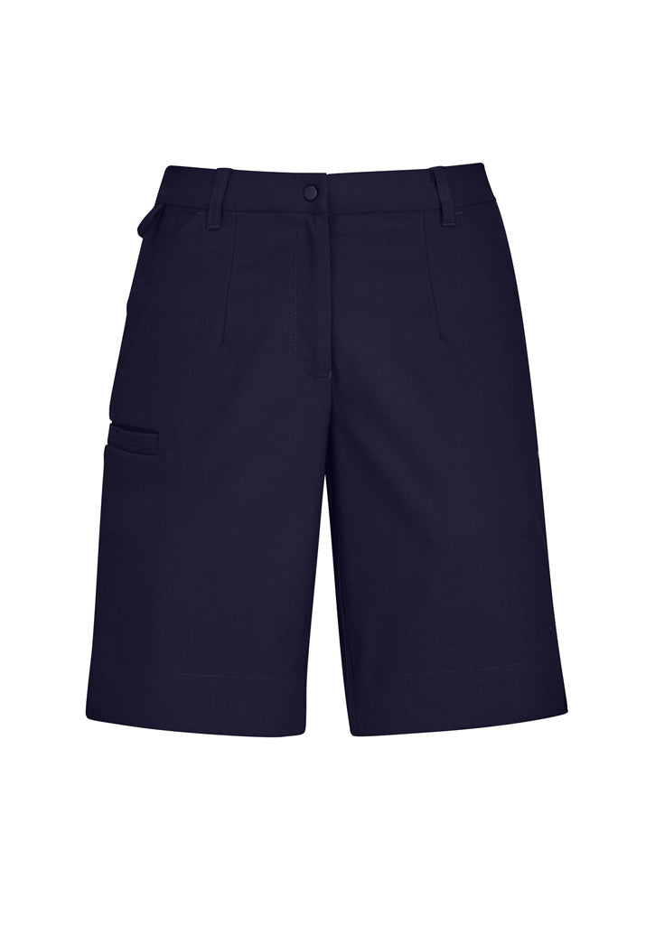 Womens Comfort Waist Cargo Short - back