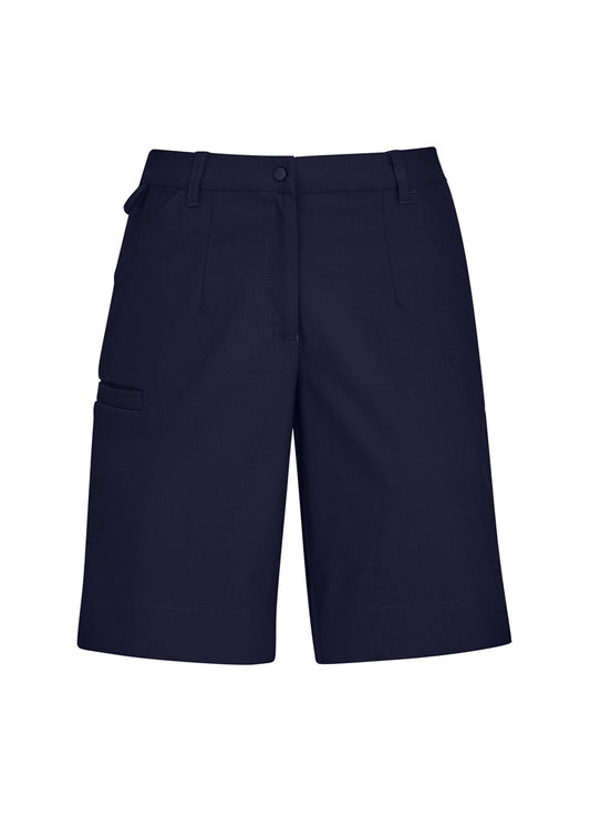 Womens Comfort Waist Cargo Short - back