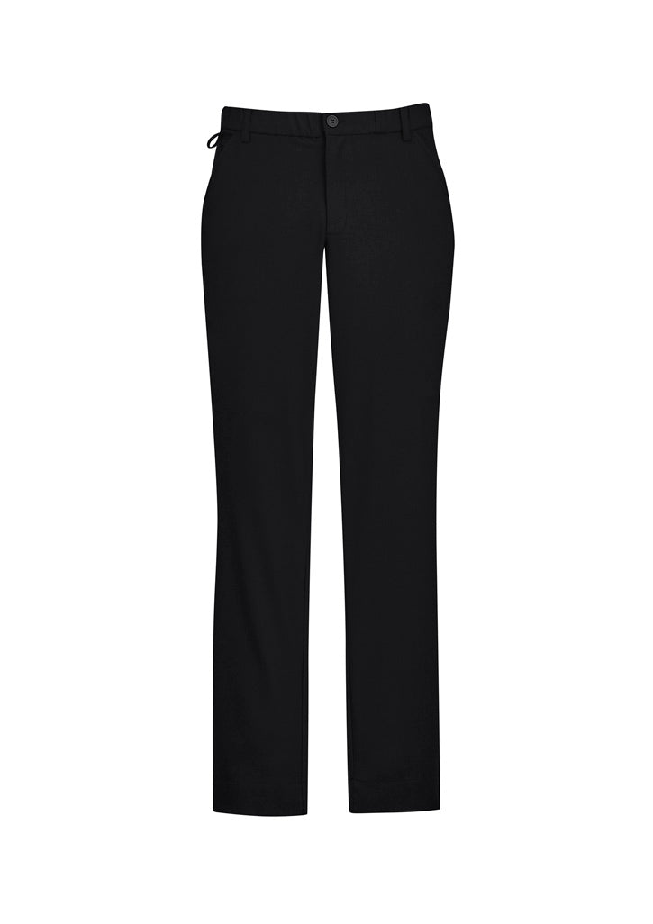 Mens Comfort Waist Flat Front Pant - back