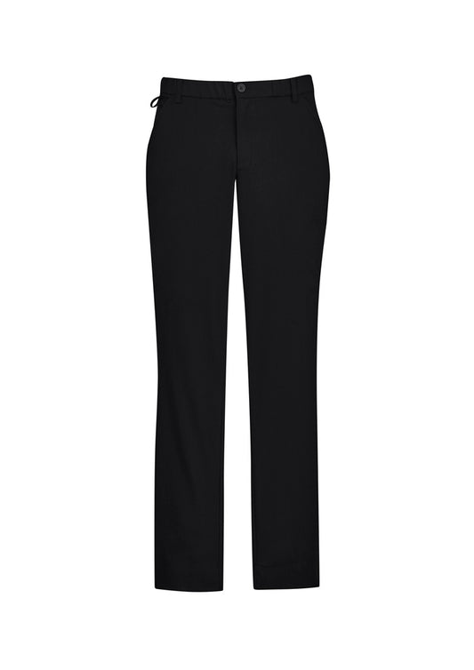 Mens Comfort Waist Flat Front Pant - back