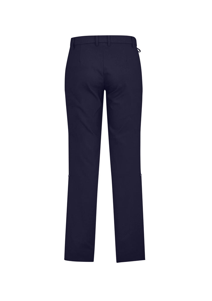 Mens Comfort Waist Flat Front Pant - back