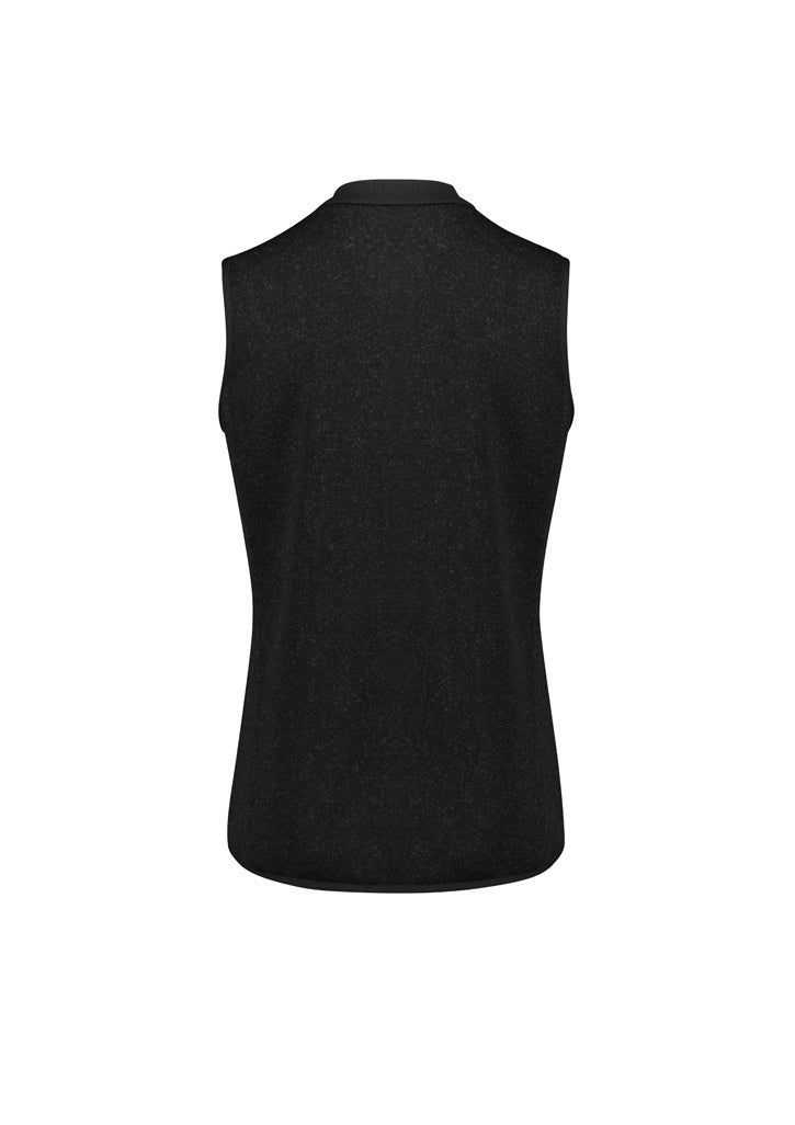 Womens Nova Zip Front Vest - back