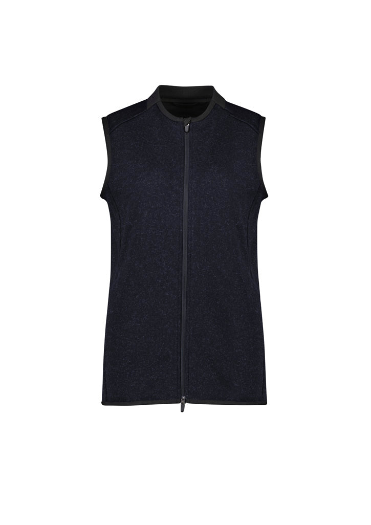 Womens Nova Zip Front Vest - back