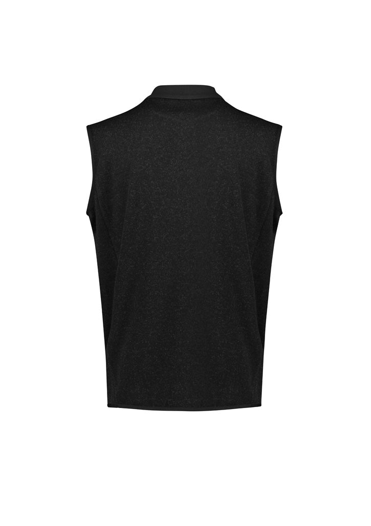 Mens Nova Zip Front Vest - back