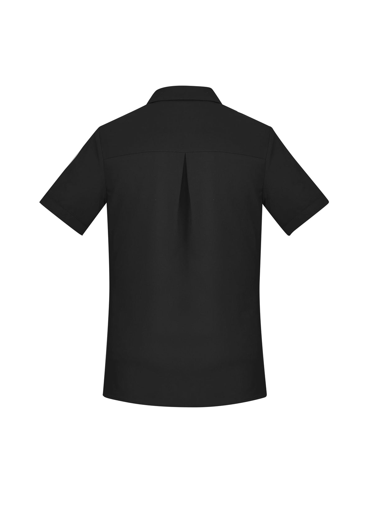 Womens Florence Plain Short Sleeve Shirt - back