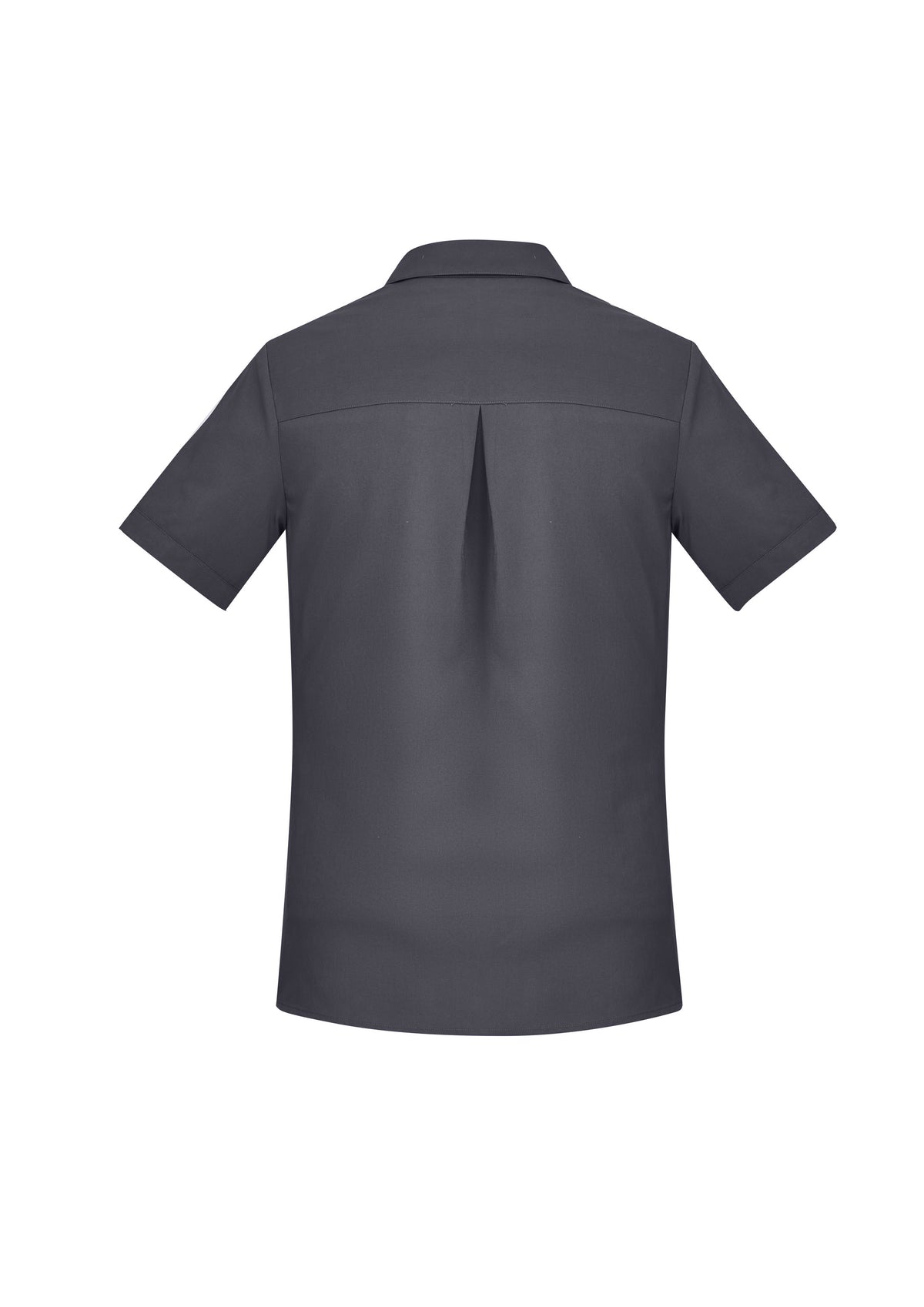 Womens Florence Plain Short Sleeve Shirt - back