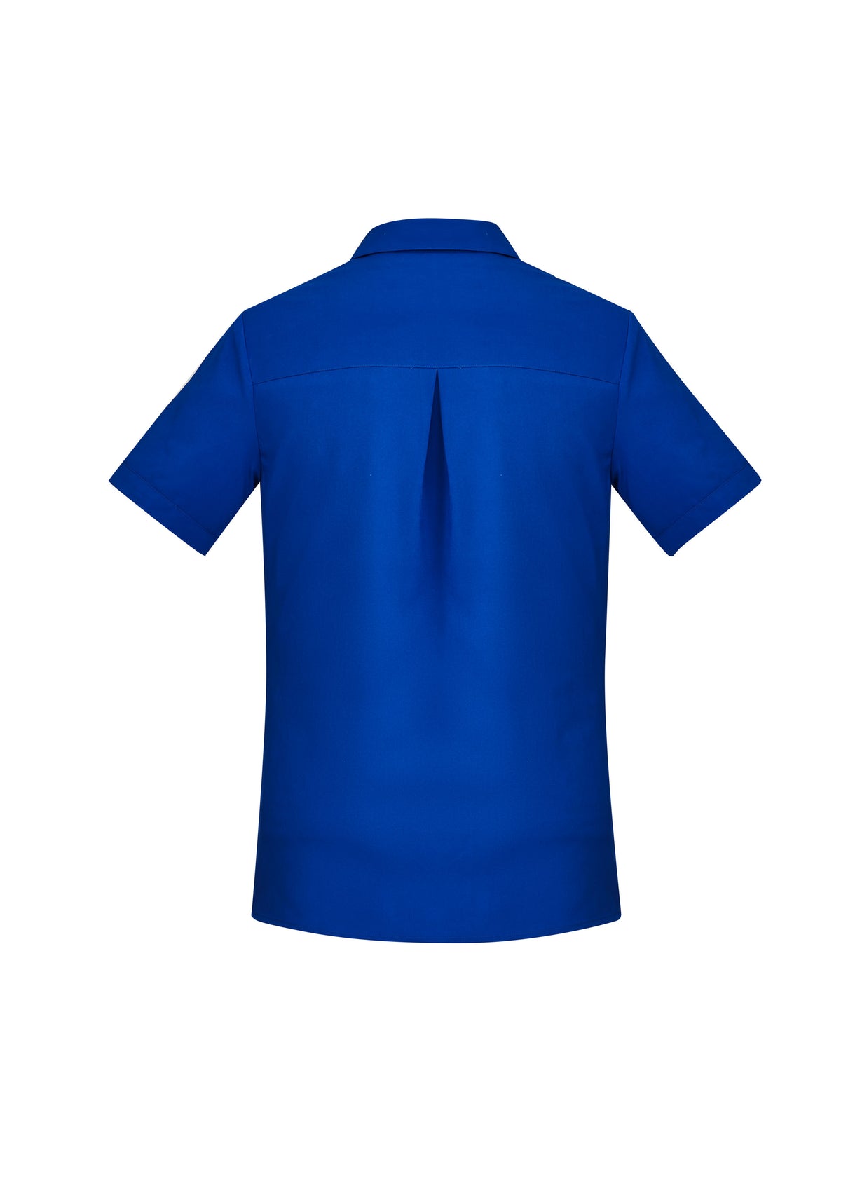 Womens Florence Plain Short Sleeve Shirt - back