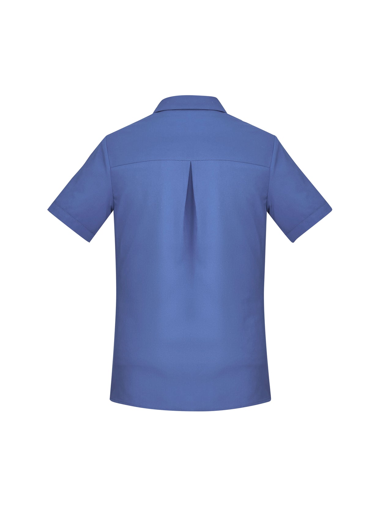 Womens Florence Plain Short Sleeve Shirt - back