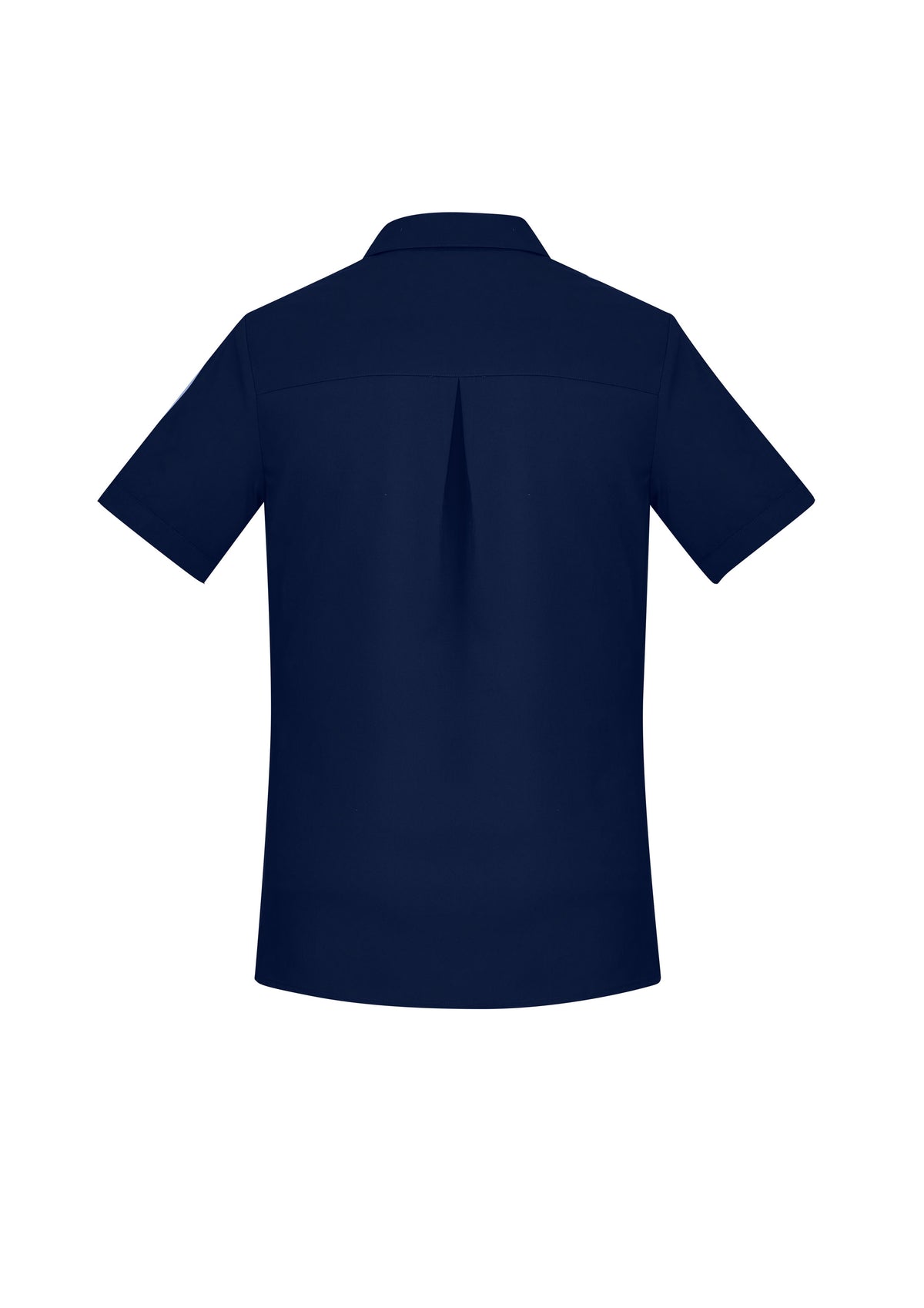 Womens Florence Plain Short Sleeve Shirt - back