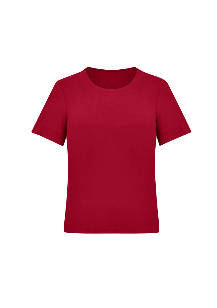 Womens Marley Short Sleeve Jersey Top - back