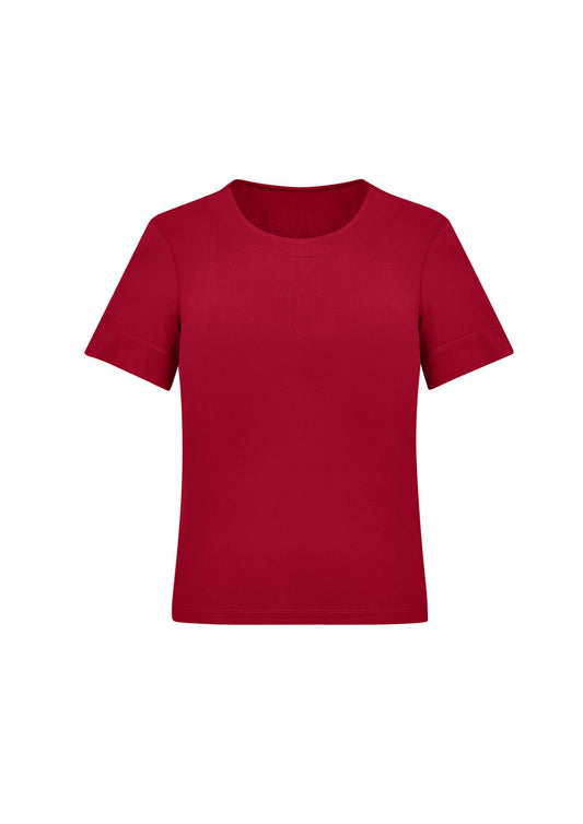 Womens Marley Short Sleeve Jersey Top - back