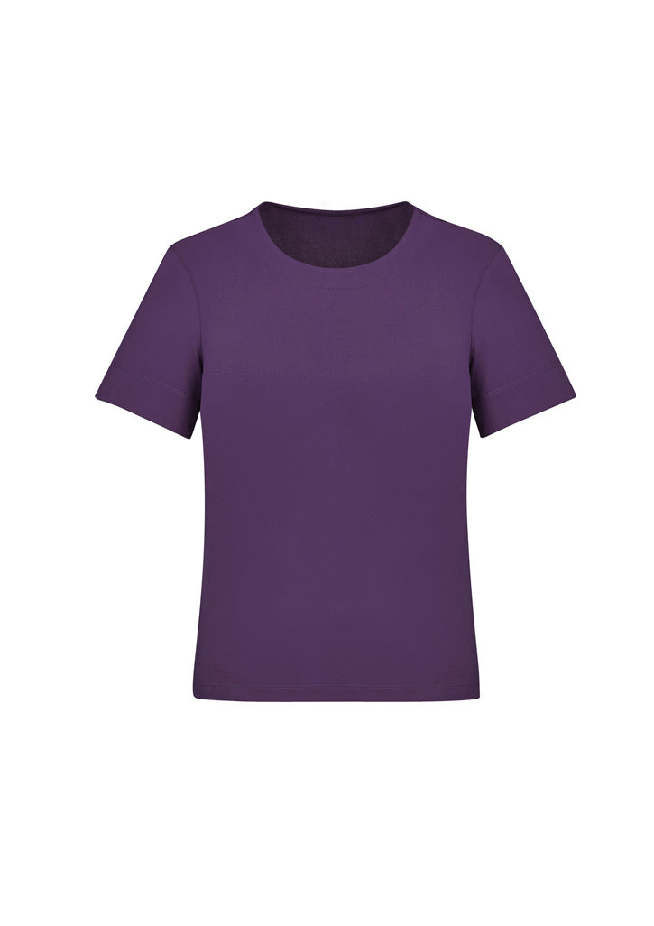 Womens Marley Short Sleeve Jersey Top - back