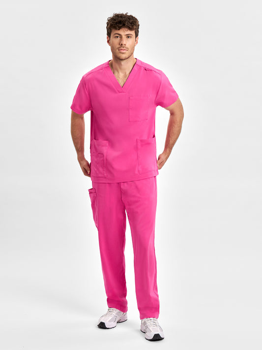 Pink Unisex Scrub Pant - Pink