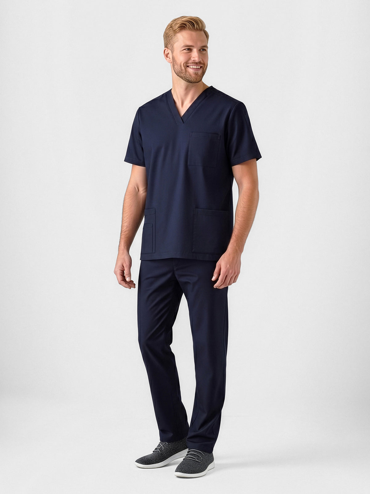 Tokyo Mens Scrub Pant - Midnight Navy