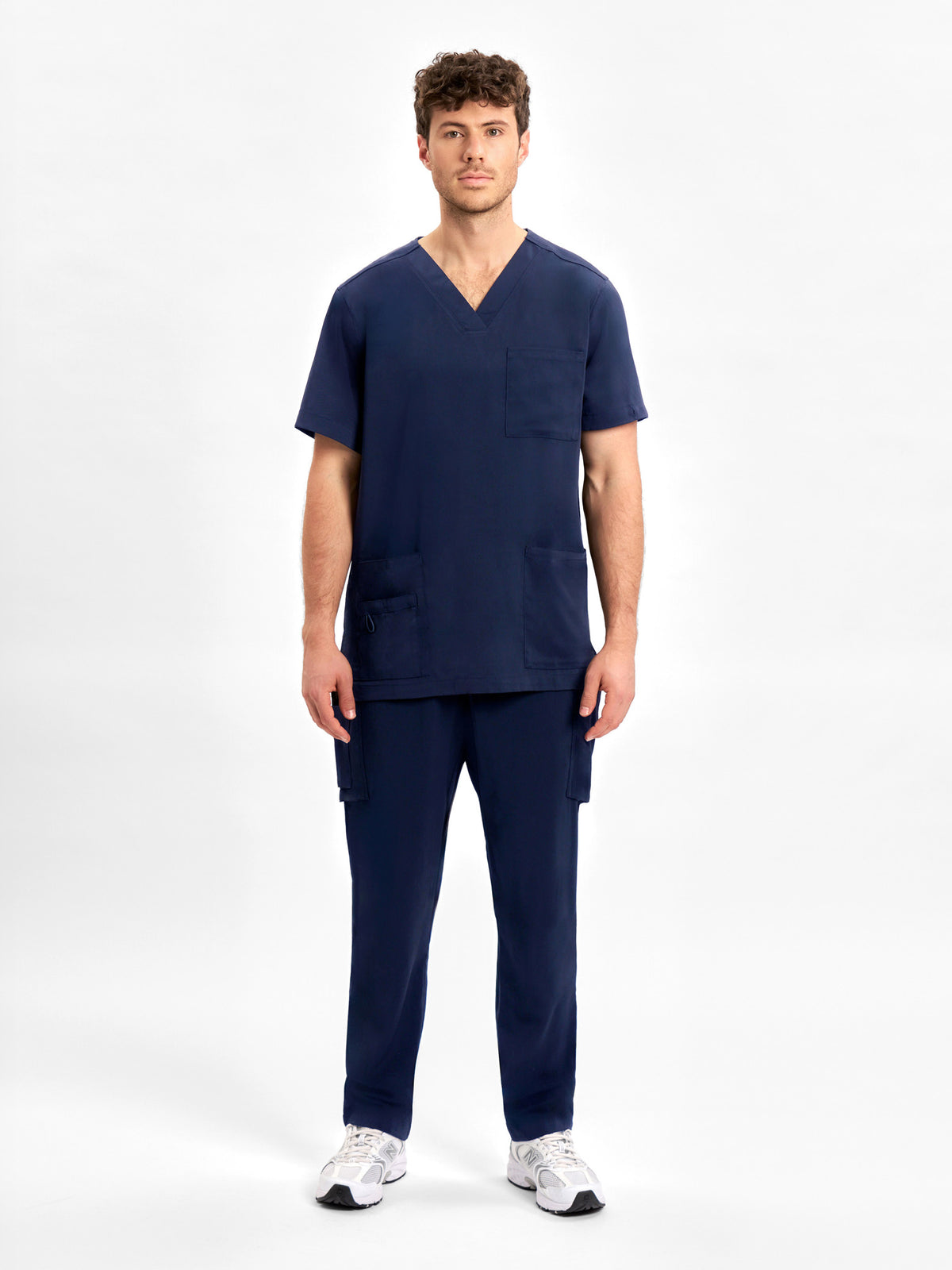 Avery Mens Straight Leg Scrub Pant - Midnight Navy