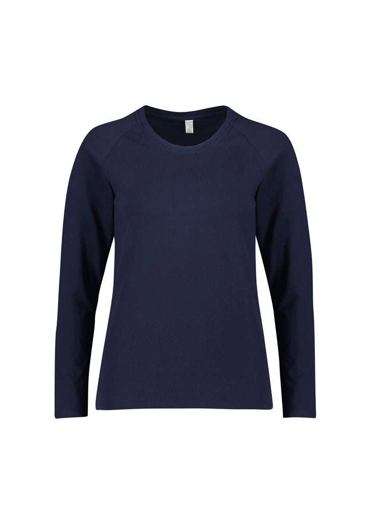 Womens Performance Long Sleeve Tee - Midnight Navy