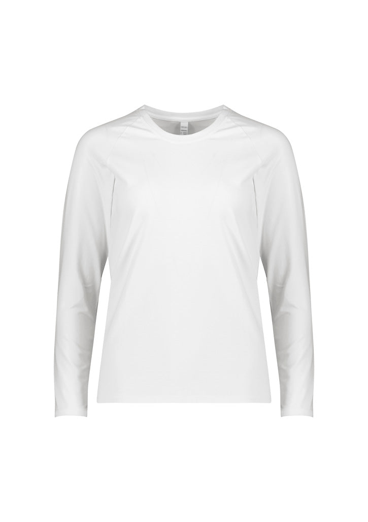 Womens Performance Long Sleeve Tee - back