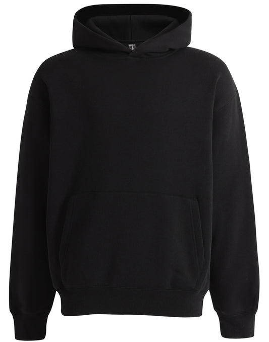 Unisex Premium Fleece Oversized Hoodie - Black