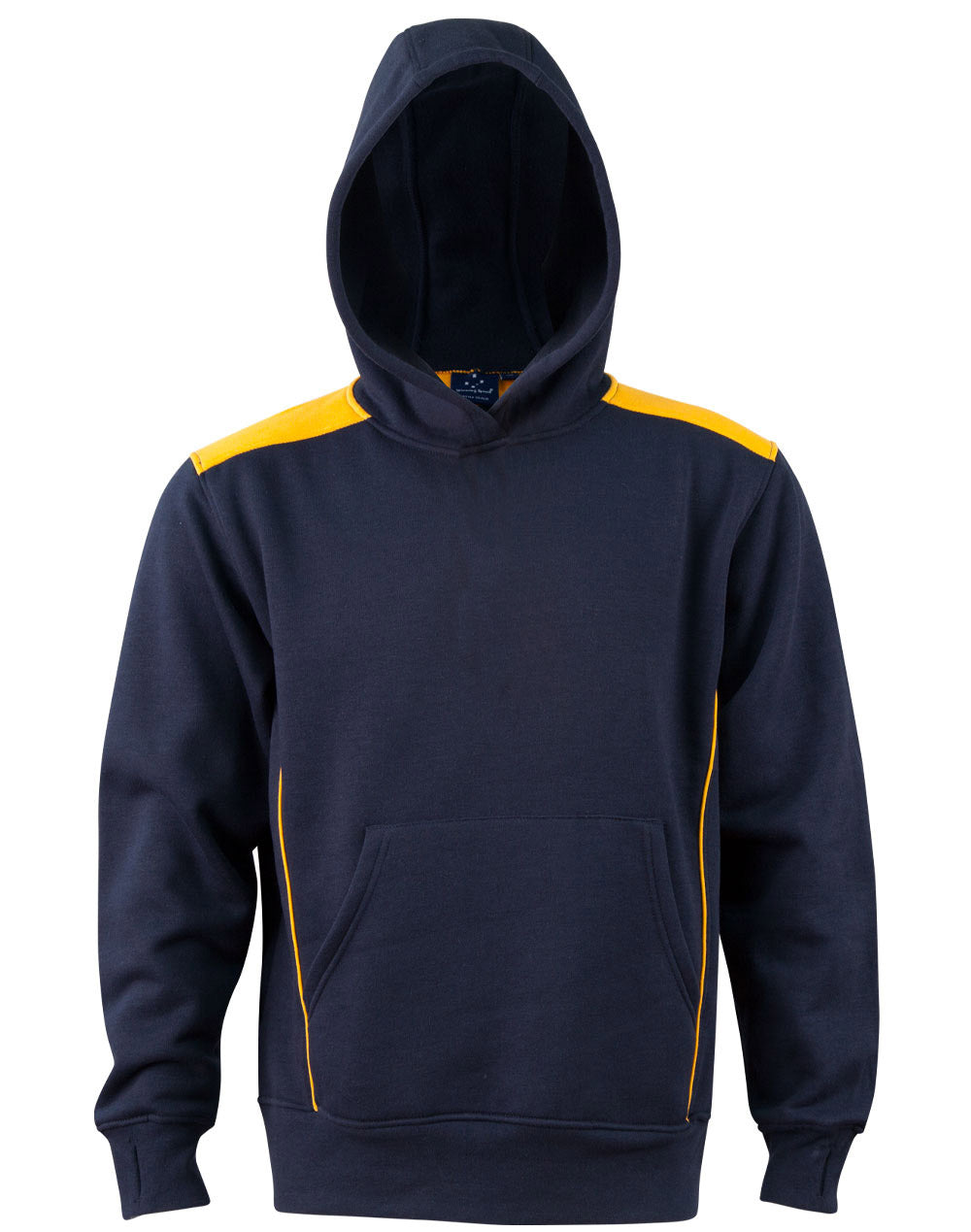 Kids' Kangaroo Pocket Contrast Hoodie