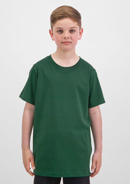 Basis Kids Short Sleeve Tee - Forest