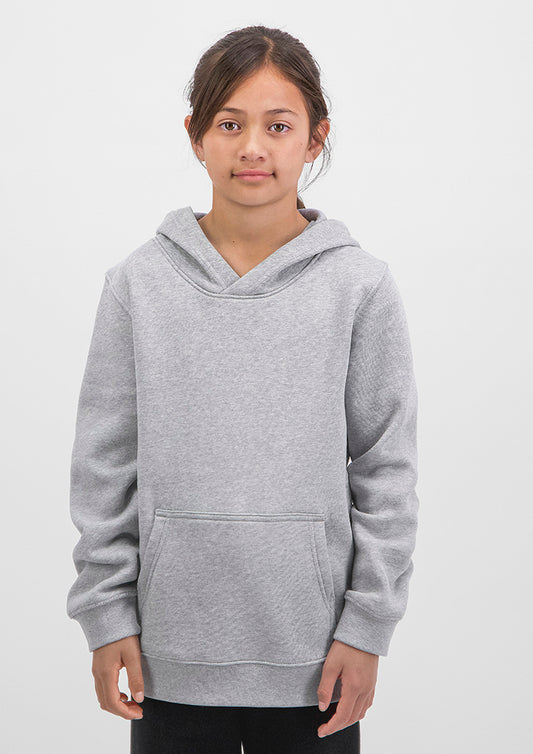 Basis Kids Hoodie - Grey Marle