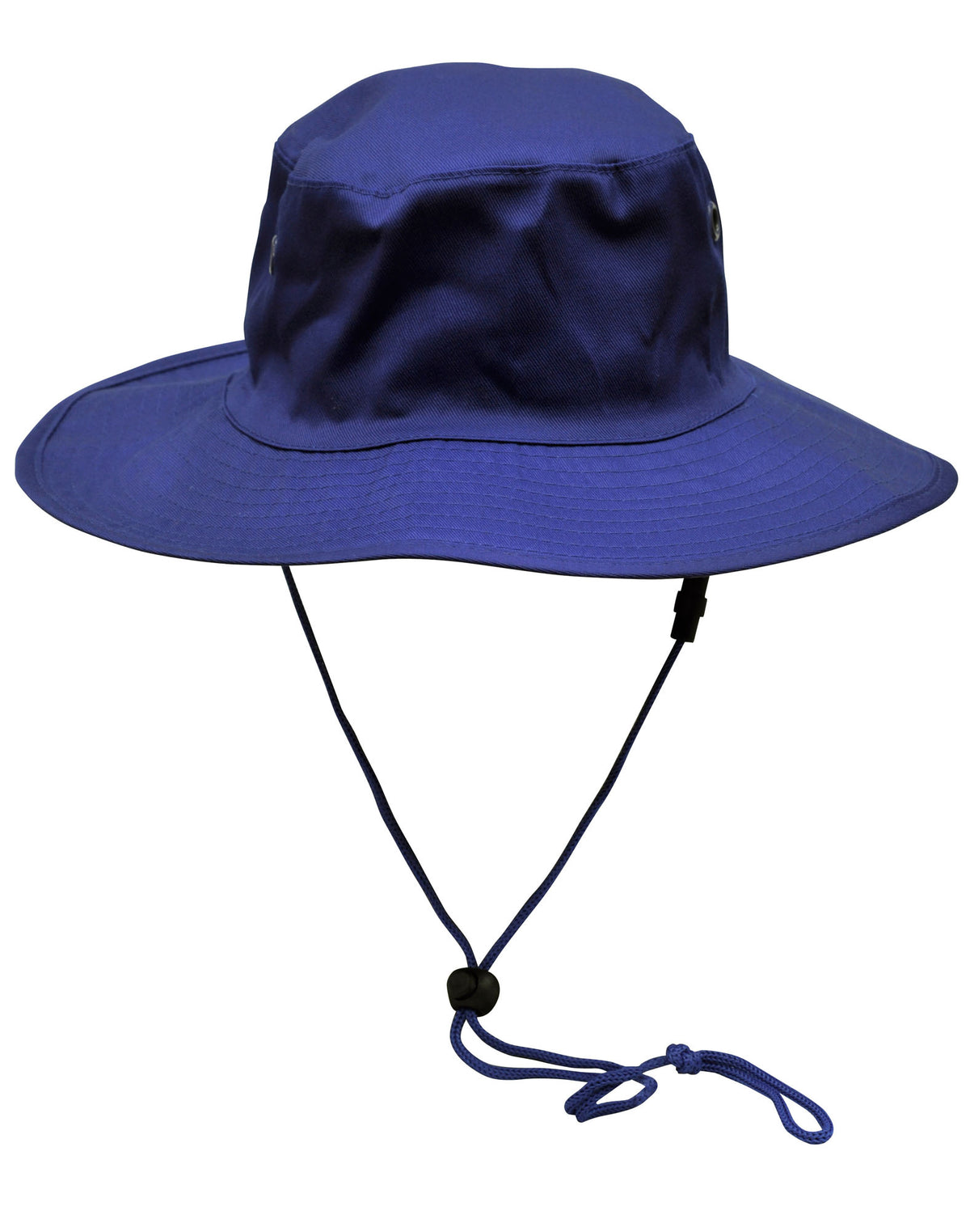 Surf hat with clip on chin strap