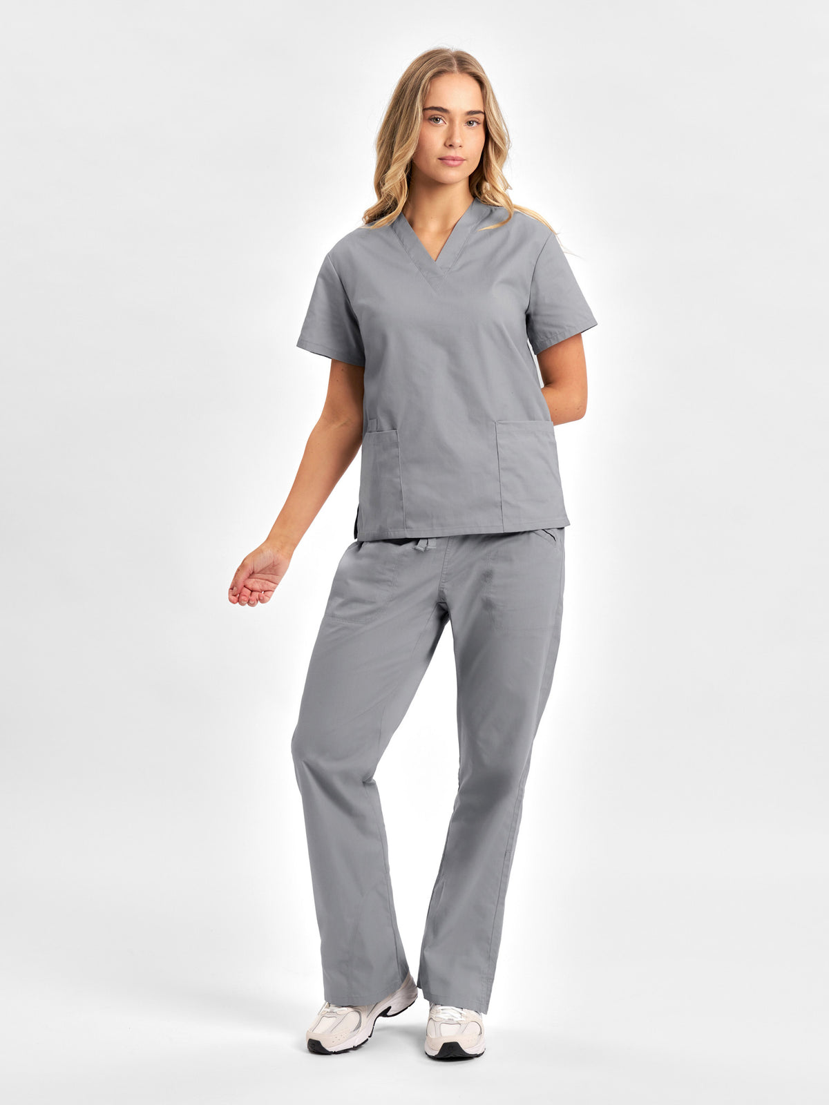Classic Womens Scrub Pant - Pewter