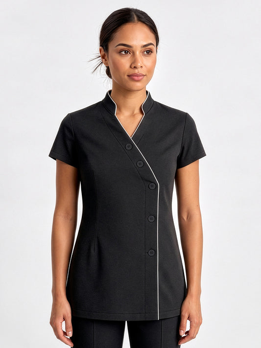 Zen Womens Tunic - Black