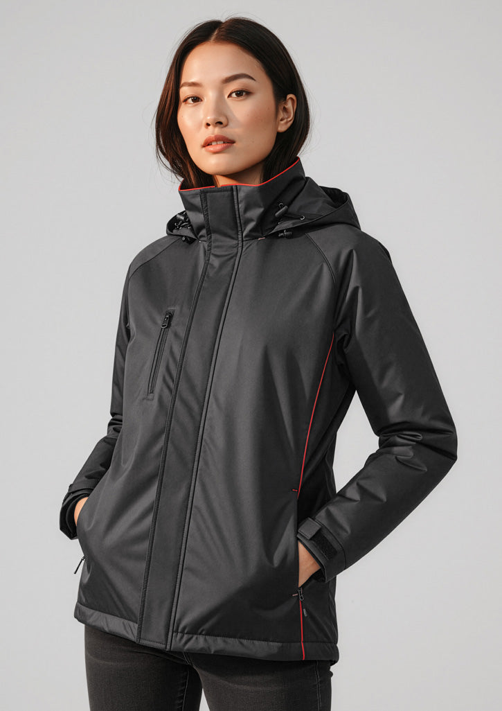 Unisex Core Jacket - Black/Red