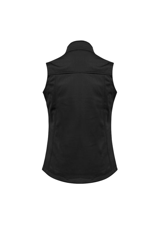 Womens Softshell Vest - back