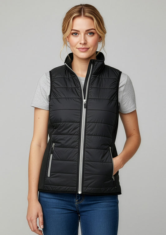 Womens Stealth Vest - Black/Silver