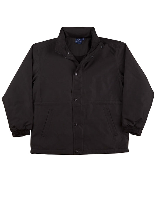 STADIUM, Kids' Contrast jacket - Black.Black