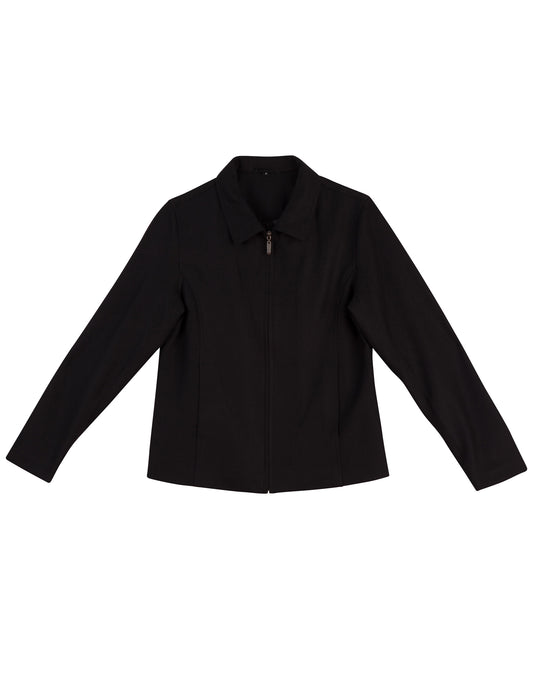 Ladies Wool Blend Corporate Jacket - Black