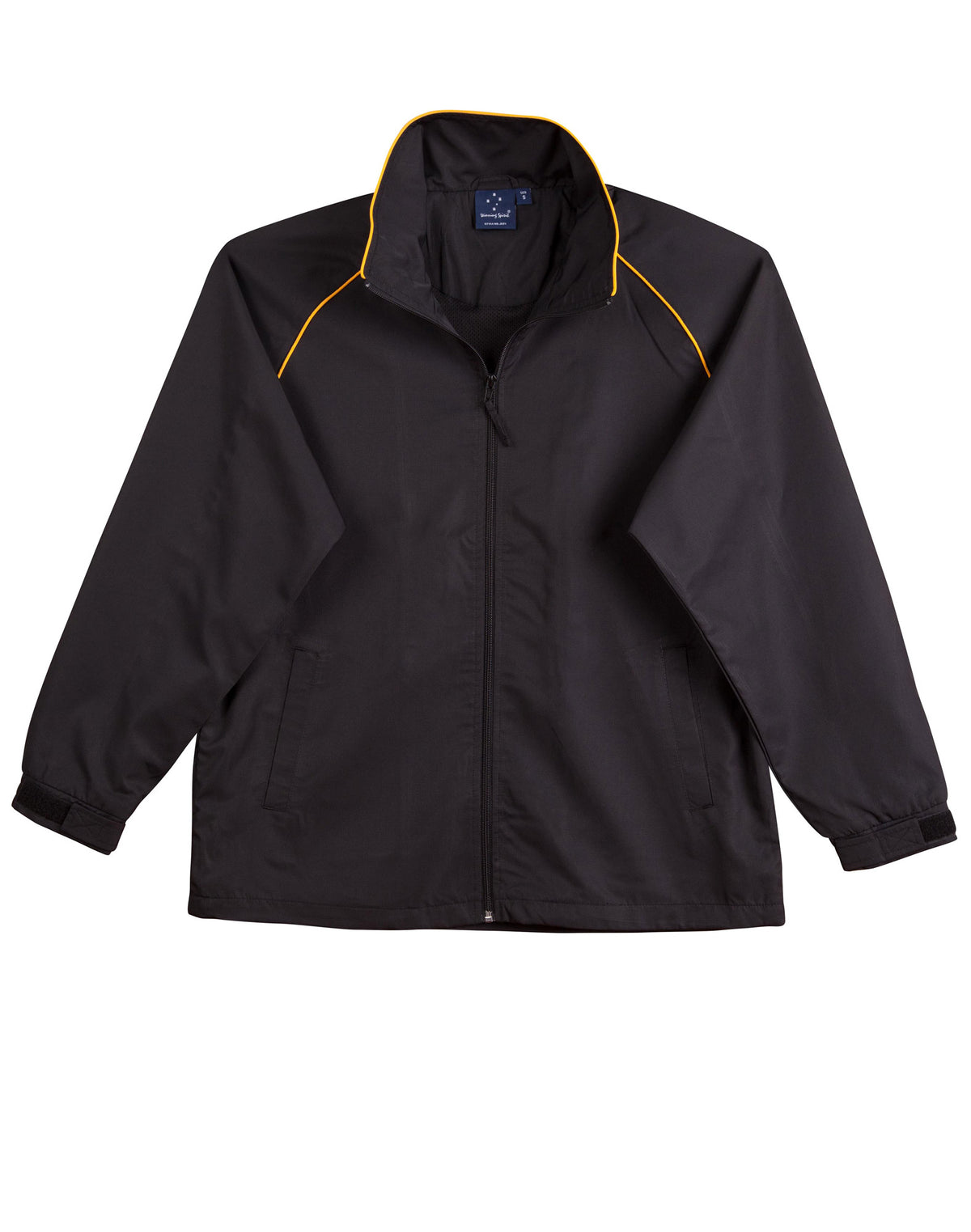 Adult's track top - Black.Gold