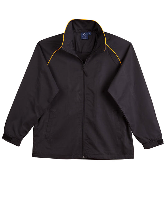 Kids' track top - Black.Gold
