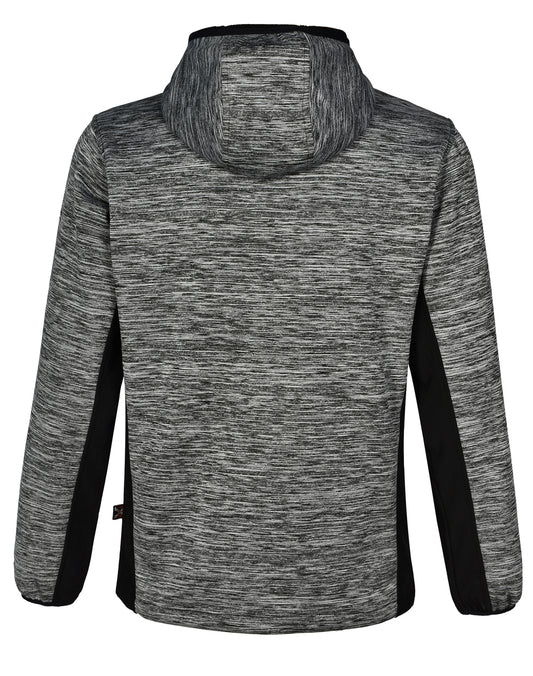AIWX Workwear Jacket - Marl Grey.Black