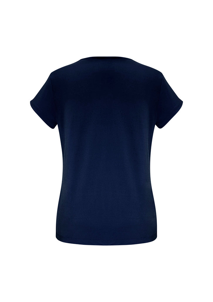 Womens Lana Short Sleeve Top - back