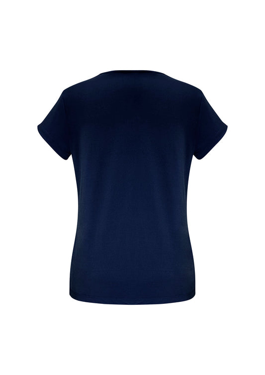 Womens Lana Short Sleeve Top - back