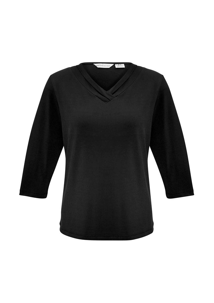 Womens Lana 3/4 Sleeve Top - back