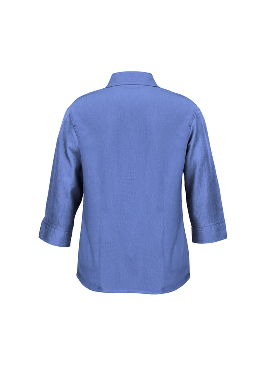 Womens Oasis 3/4 Sleeve Shirt - back