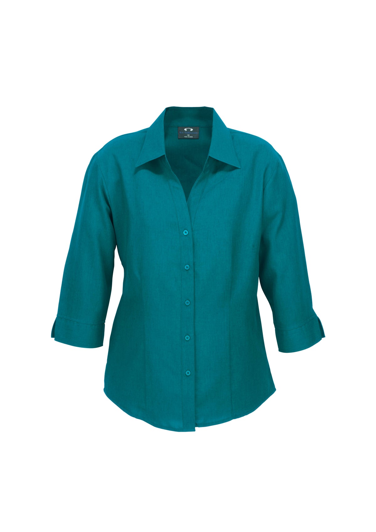 Womens Oasis 3/4 Sleeve Shirt - Teal